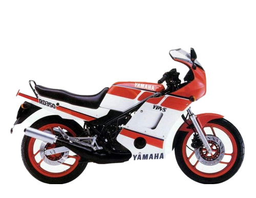 RD 350 LC F 1985-1989 (1WW, 1WX, 3DJ, 3DK, 1X)