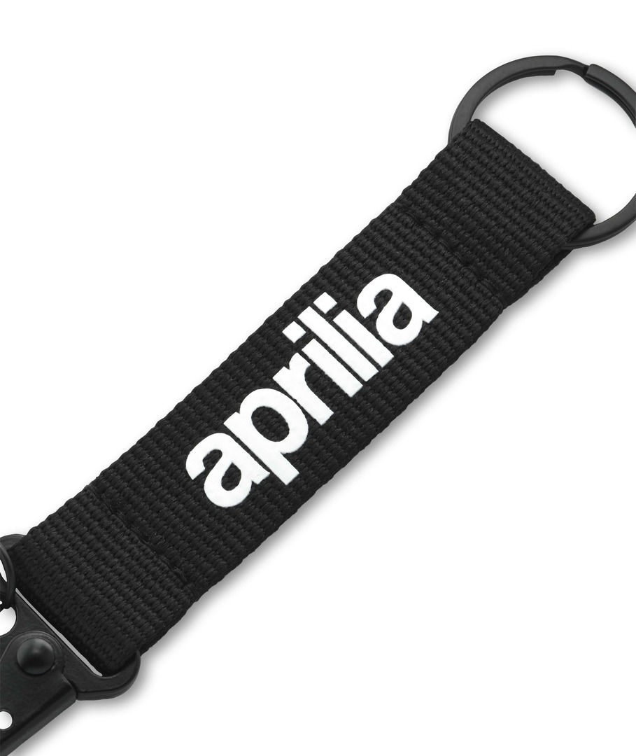 Aprilia sleutelhanger zwart
