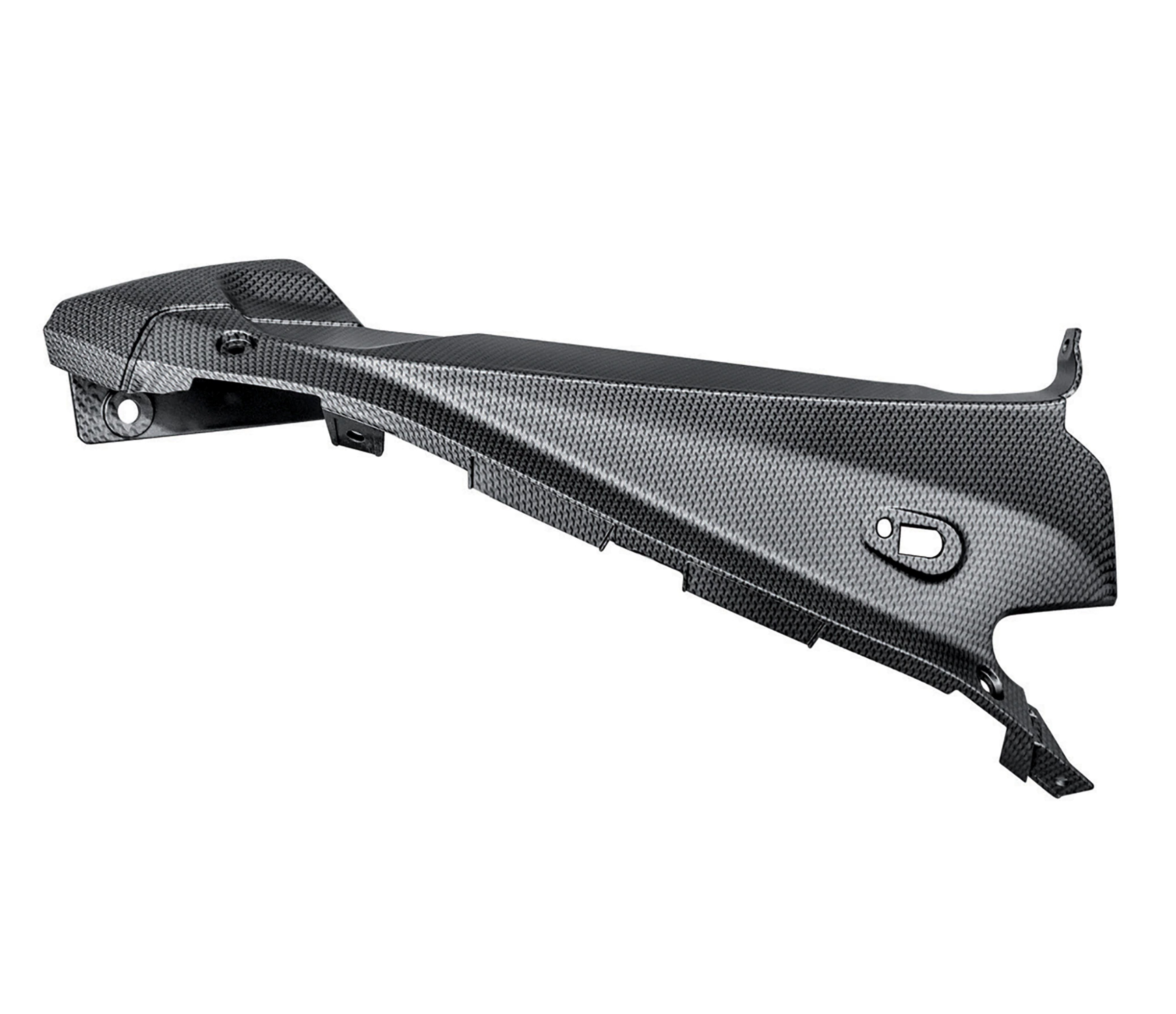 Bovenste zijpaneel rechts in carbon look voor Aprilia RS4 125