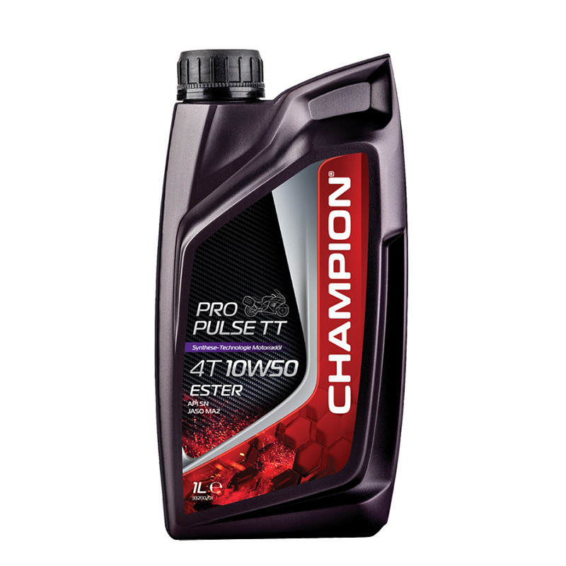 CHAMPION® Pro Pulse TT 4T 10W-50 Ester motorolie - 1 liter - Aprilia Tuono 660 (2021-)