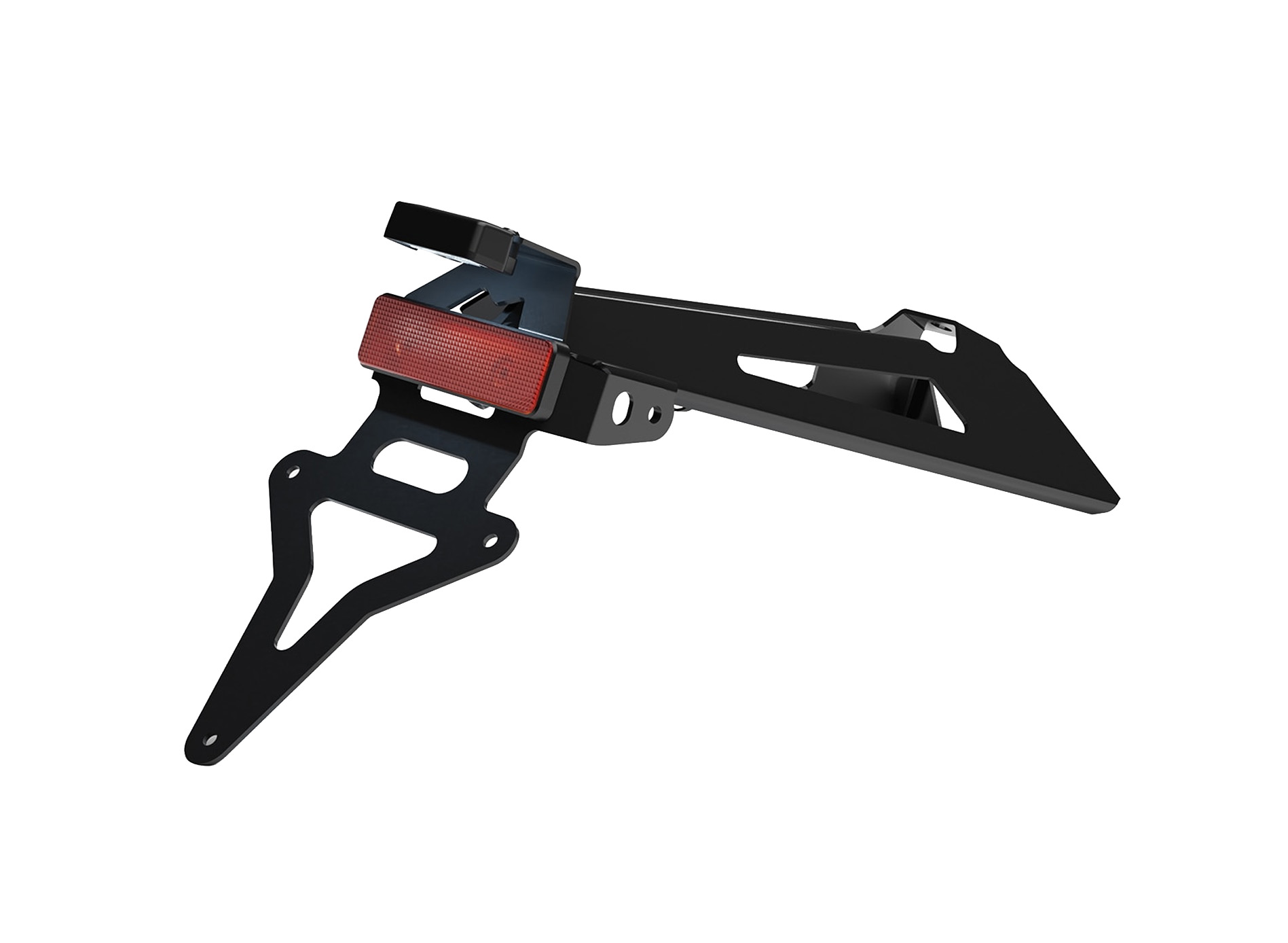 Aluminium kentekenplaathouder voor Aprilia RS 457 (24-) / Tuono 457 (25-)