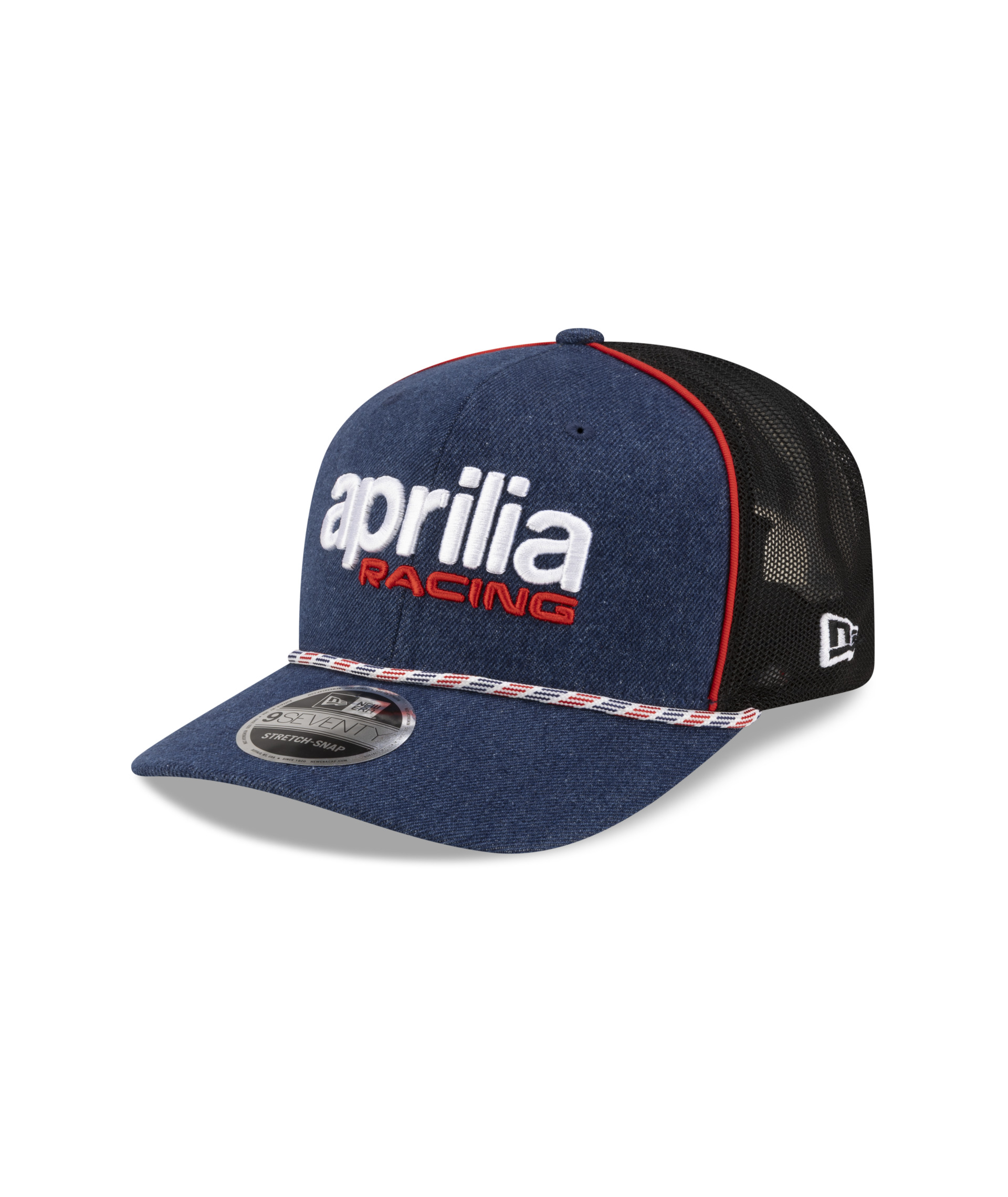 Aprilia Replica Austin-pet van New Era 9Seventy, zwart-blauw