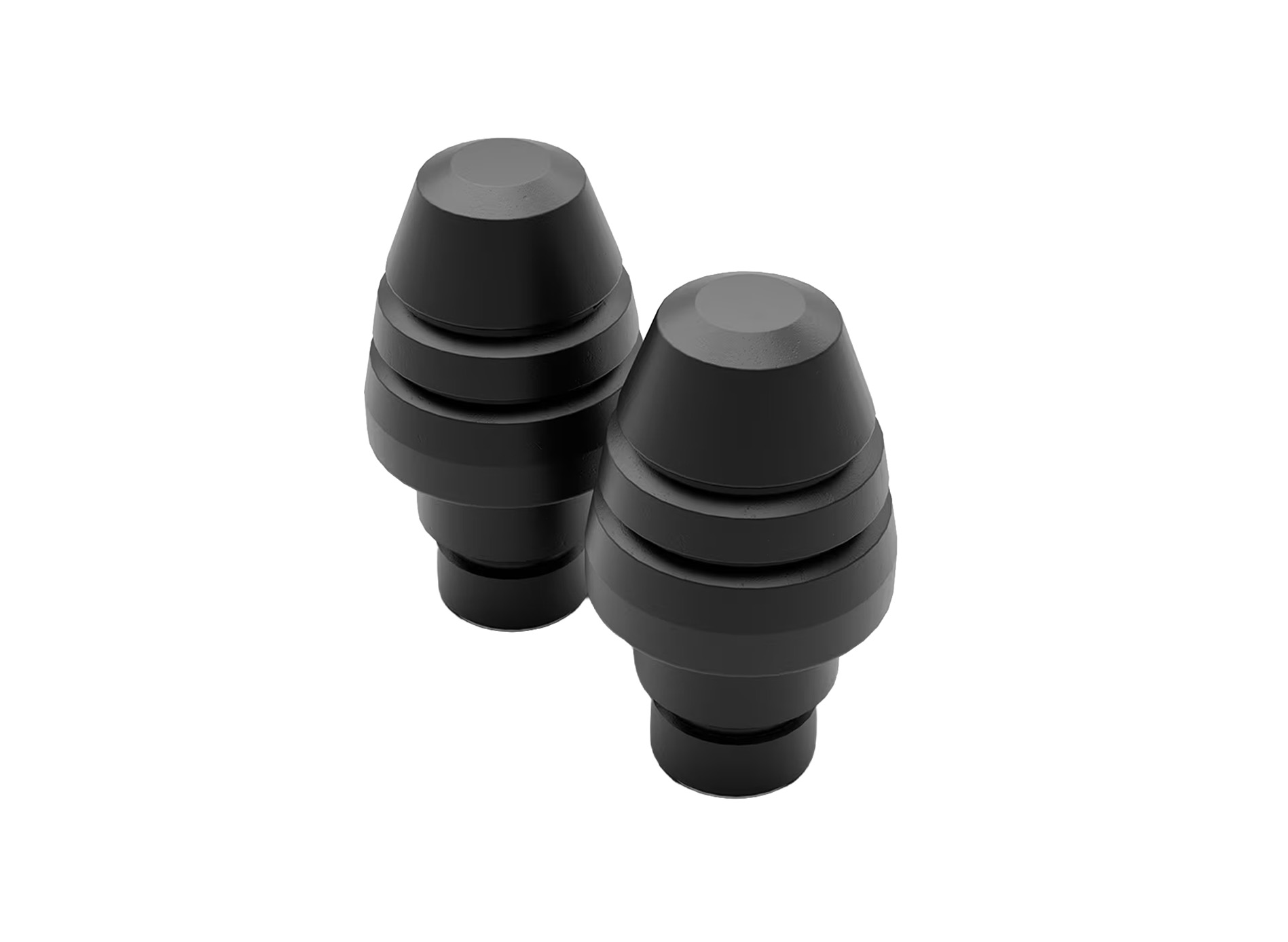 Stuurgewicht zwart aluminium voor Aprilia RSV4 / Tuono V4 1100 (25-)