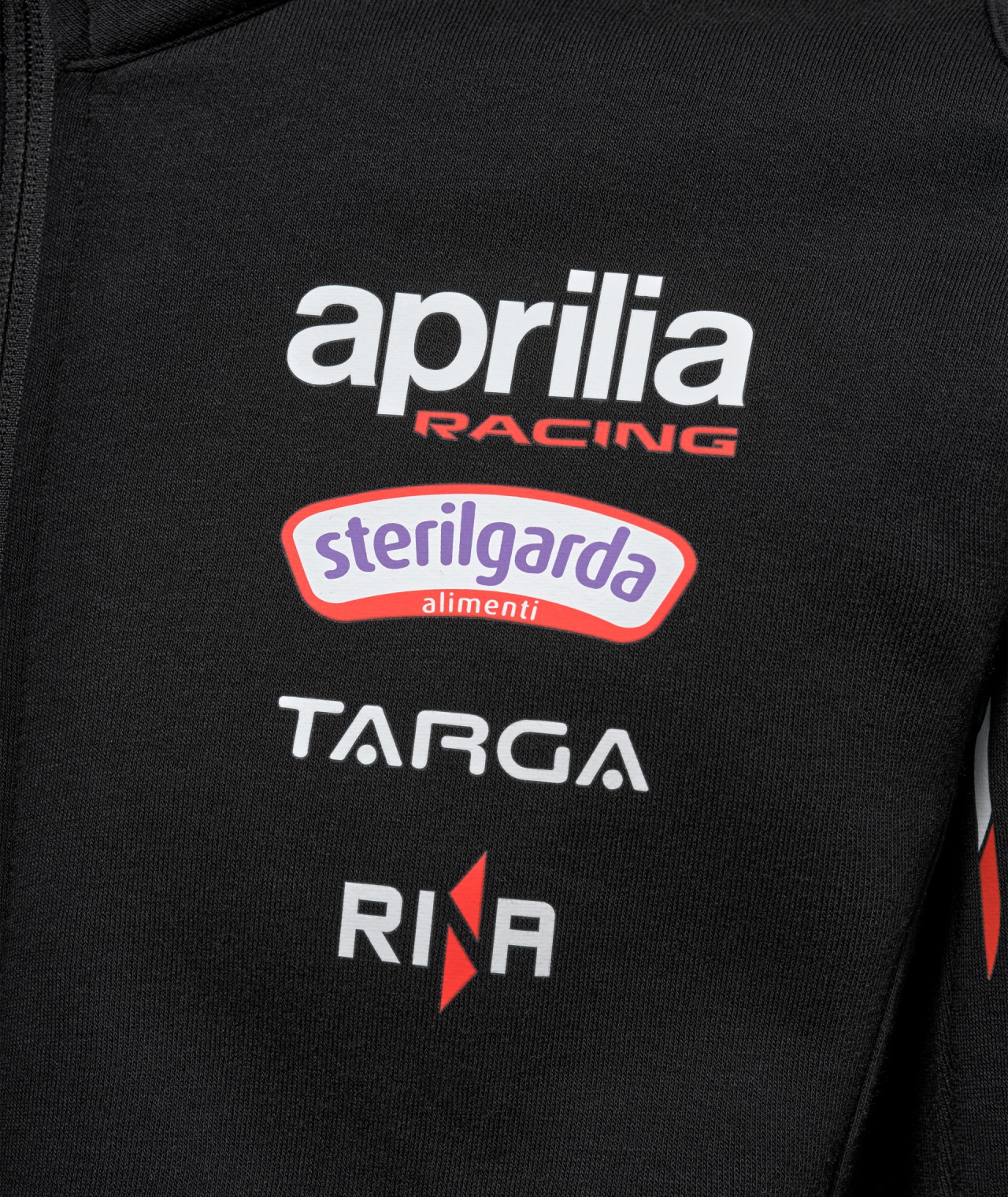 Aprilia Softshell-jas Racing Team Replica 2026 voor heren, zwart