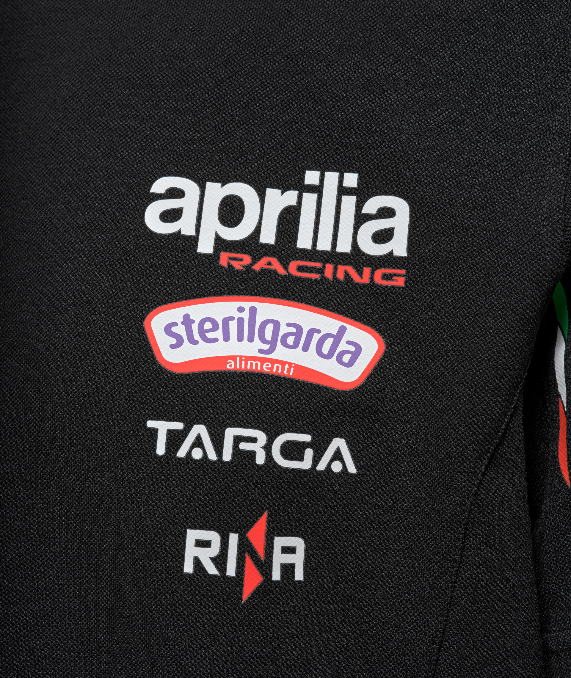 Aprilia T-shirt Racing Team Replica 2026 heren zwart