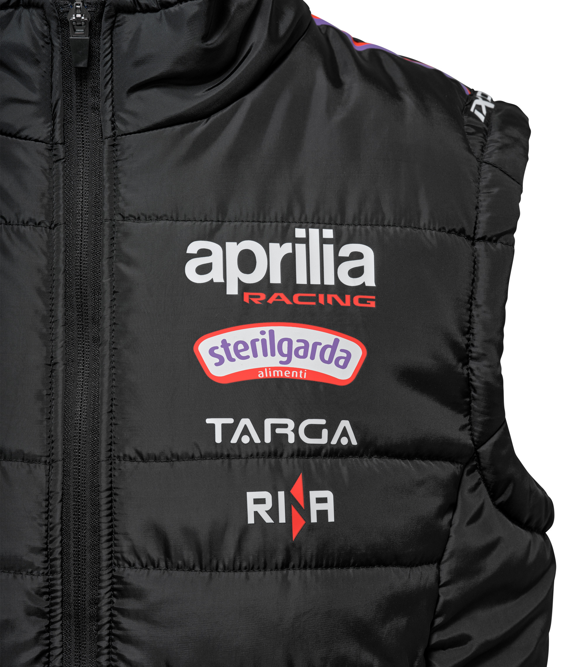 Aprilia Bodywarmer Racing Team Replica 2026 heren, zwart