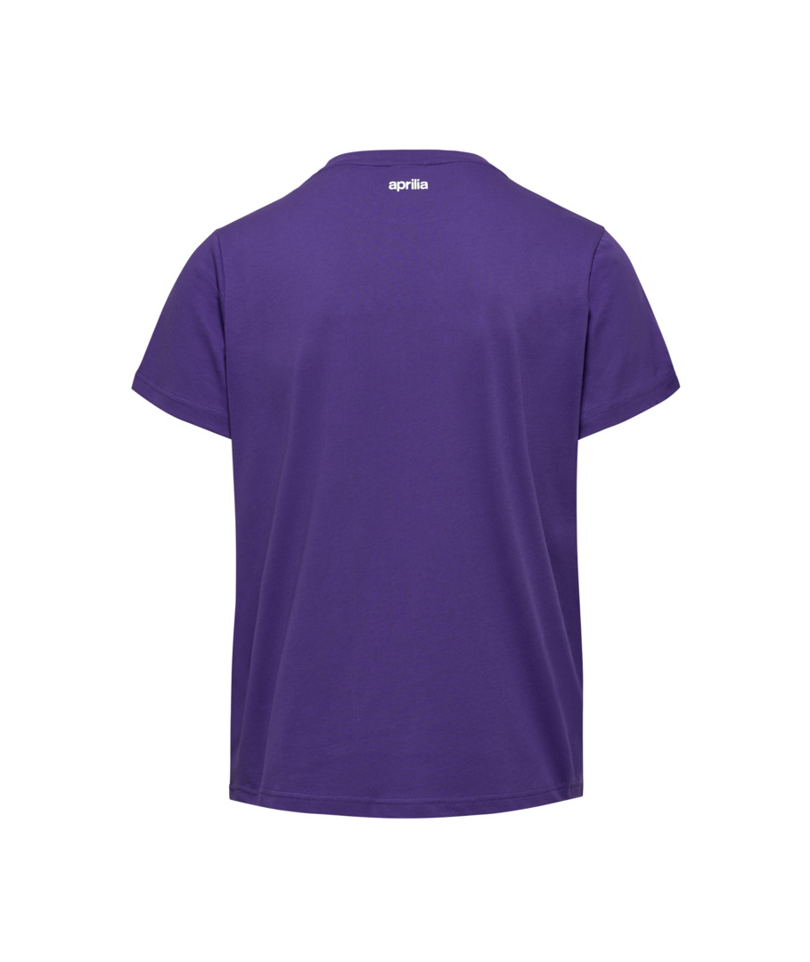 Aprilia Wijd T-shirt paars