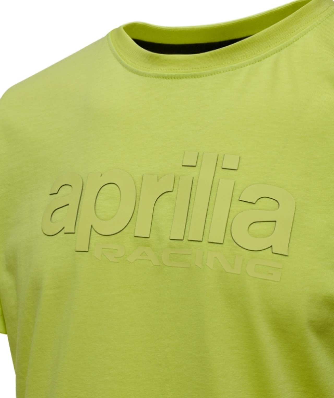 Aprilia T-Shirt Racing Heren geel