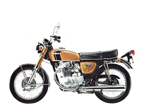 CB 250 B 1972-1975 (CB250)