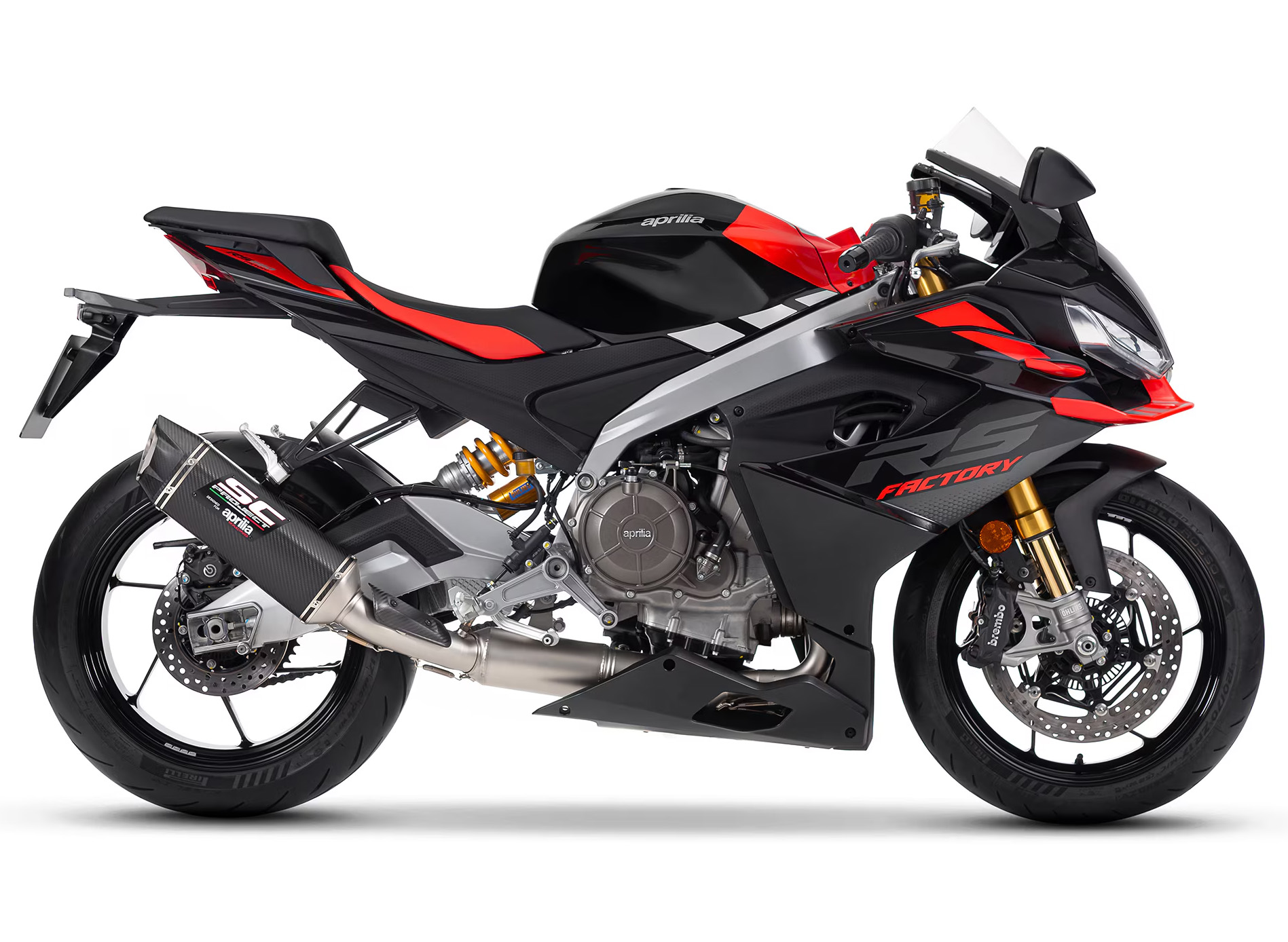 SC-Project uitlaatsysteem voor Aprilia RS 660 /Factory / Tuono 600 Factory (25-)