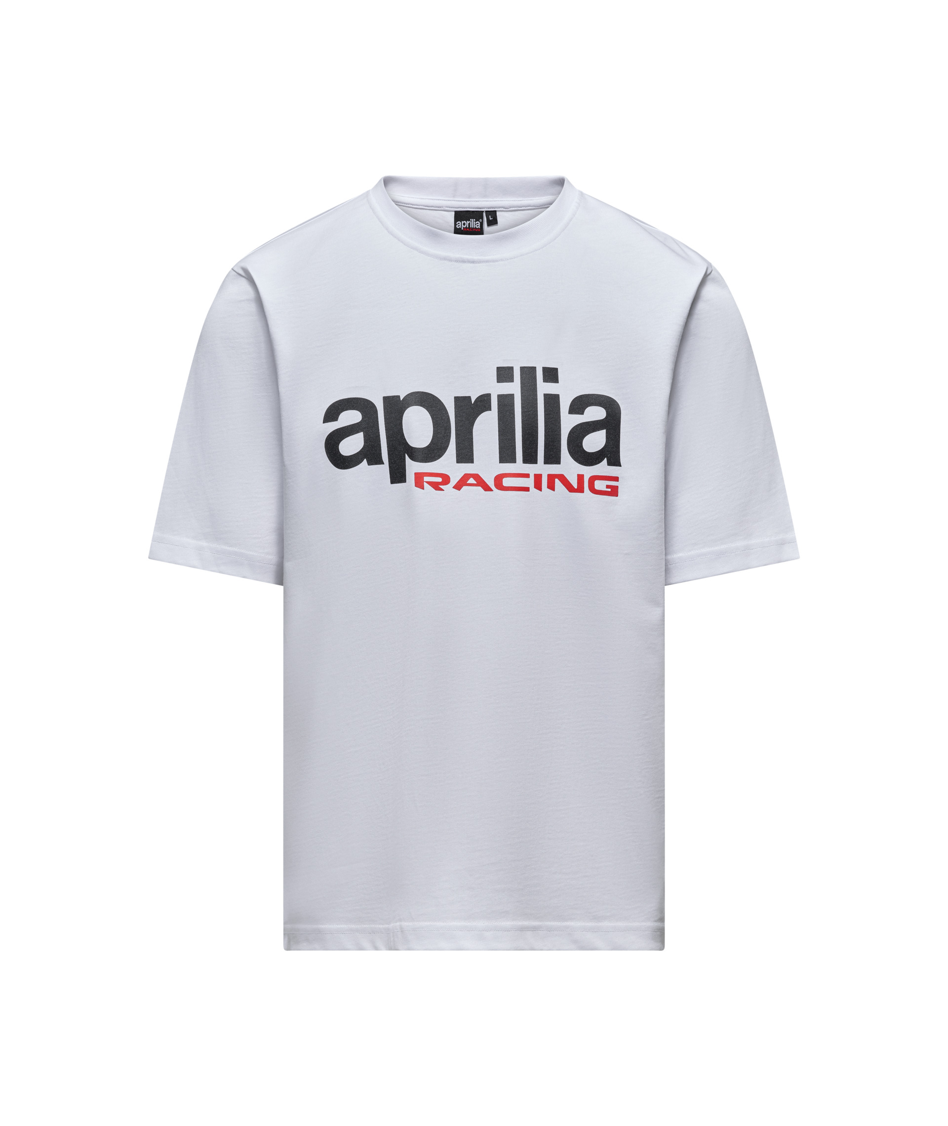 Aprilia T-Shirt Racing Kleurrijk Heren wit