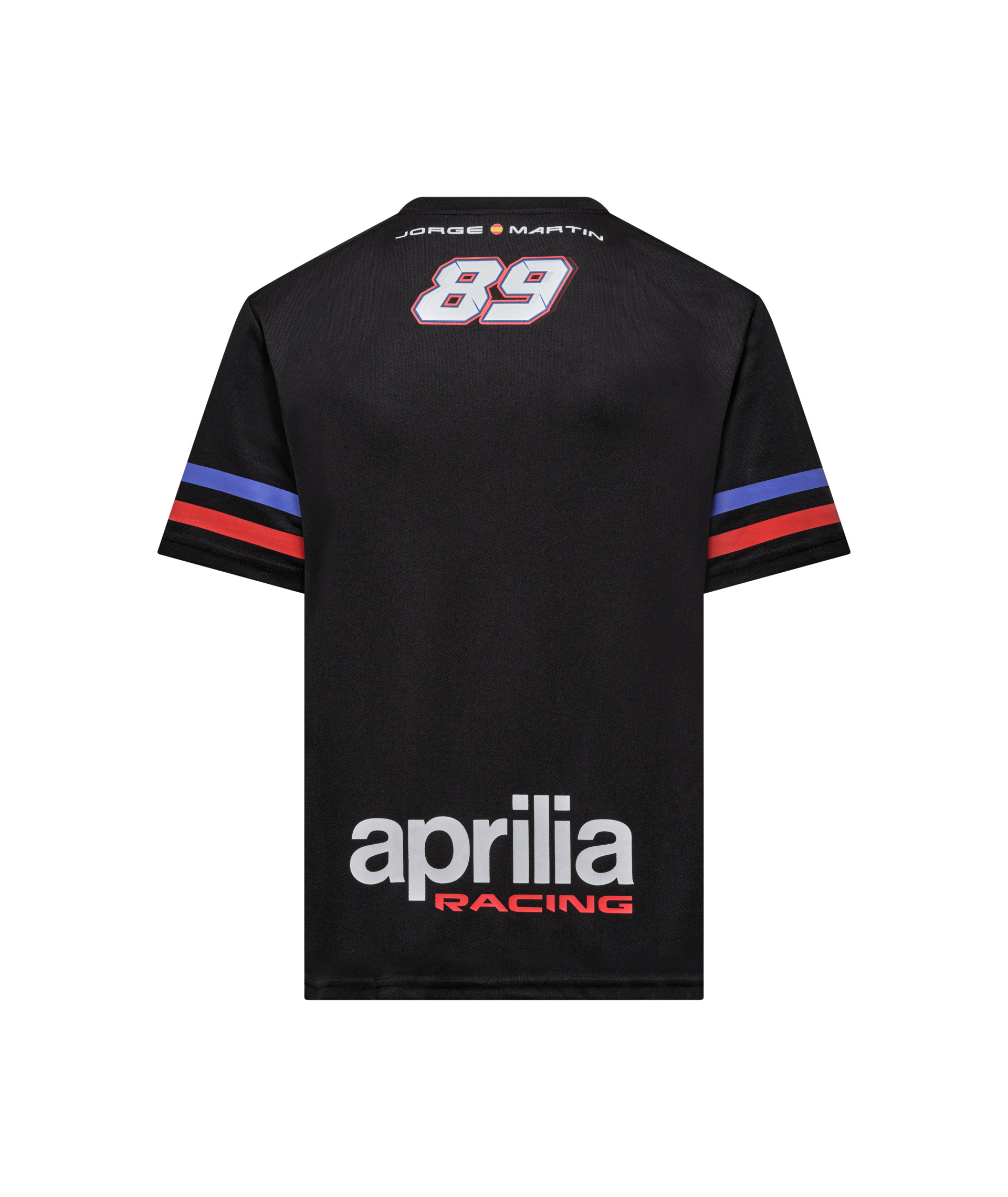 Aprilia T-Shirt Racing 89 Heren zwart wit
