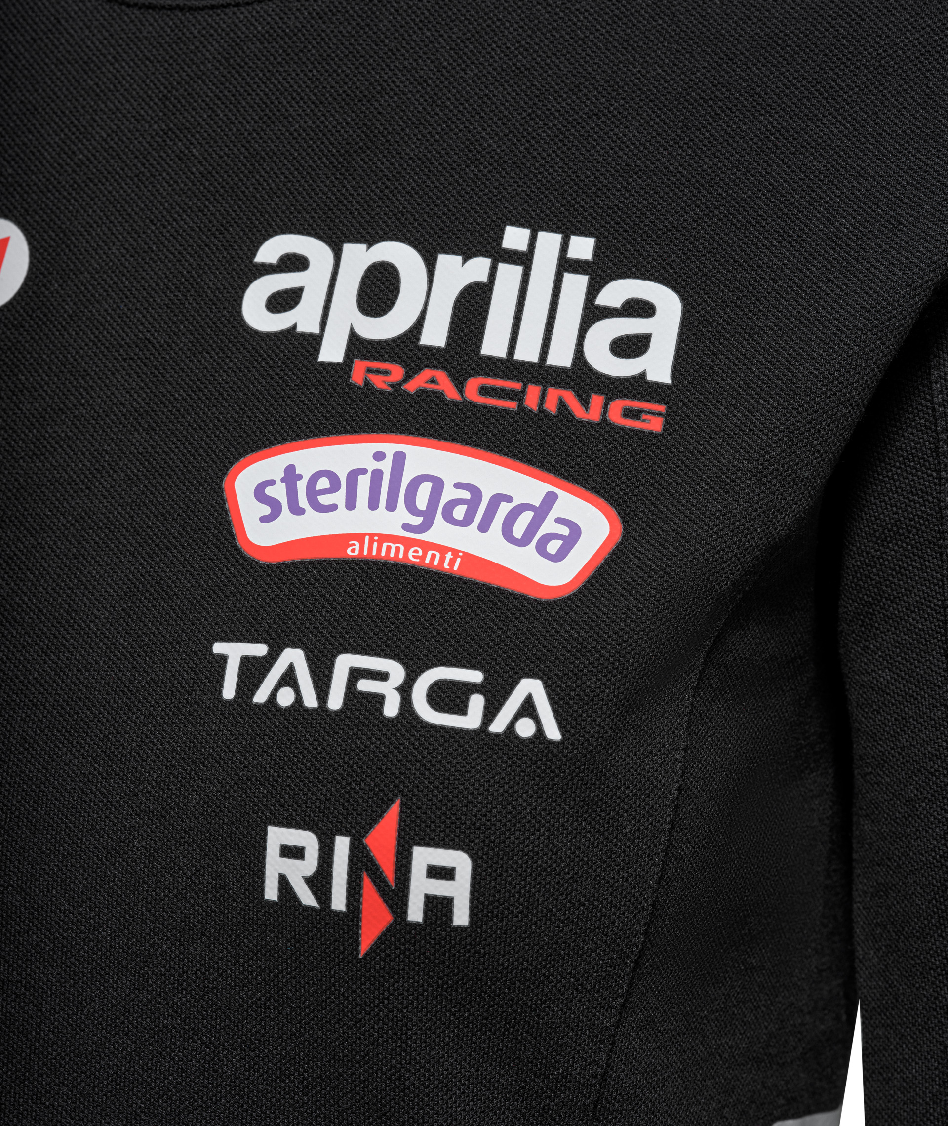 Aprilia T-shirt Racing Team Replica 2026 dames zwart