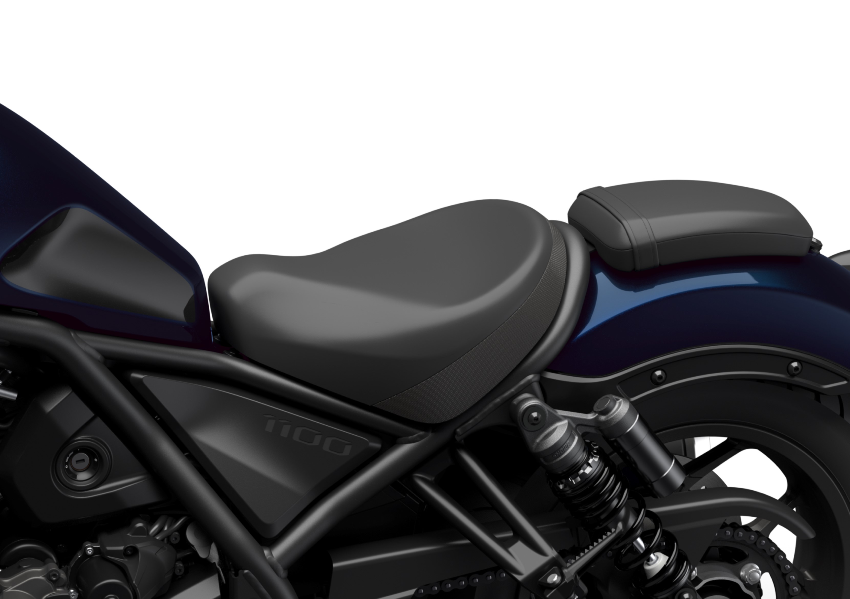 Comfort bestuurderszadel zwart voor Honda CMX 1100 Rebel (21-) Origineel