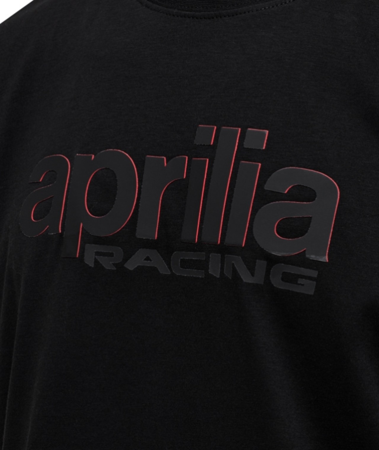 Aprilia T-Shirt Racing Heren zwart