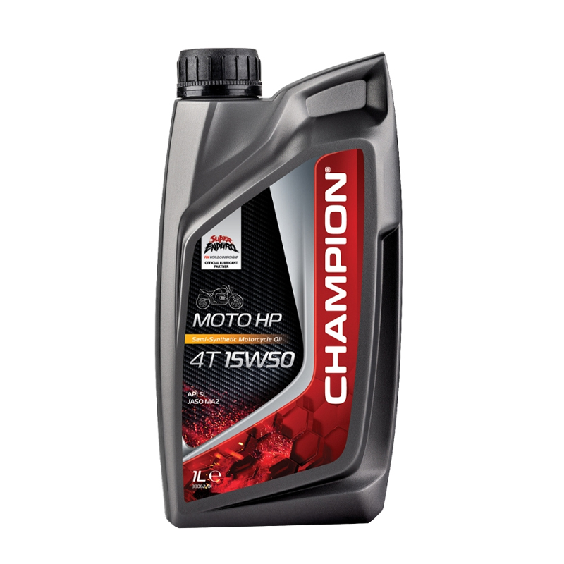 CHAMPION® Moto HP 4T 15W-50 motorolie - 1 liter - Aprilia Dorsoduro (2008-2009)