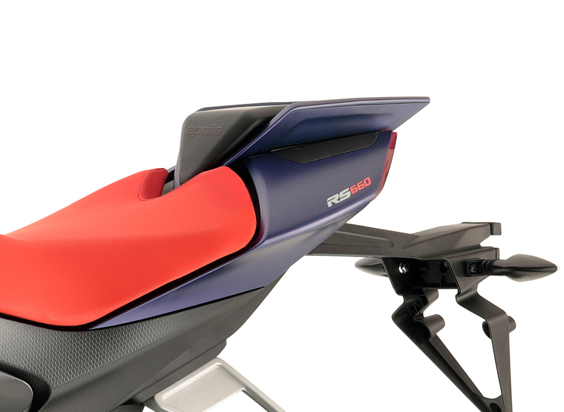 Stoelhoes passagiersstoel Lava Rood voor Aprilia RS 660