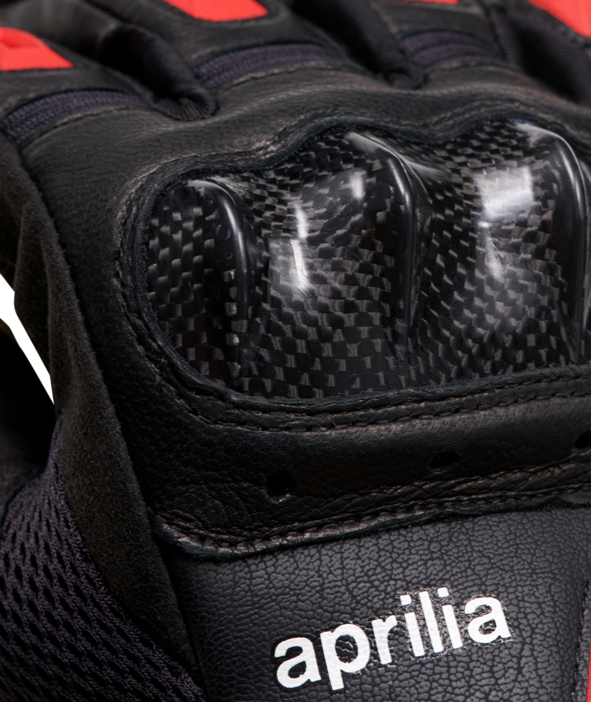 Aprilia handschoenen heren zwart rood