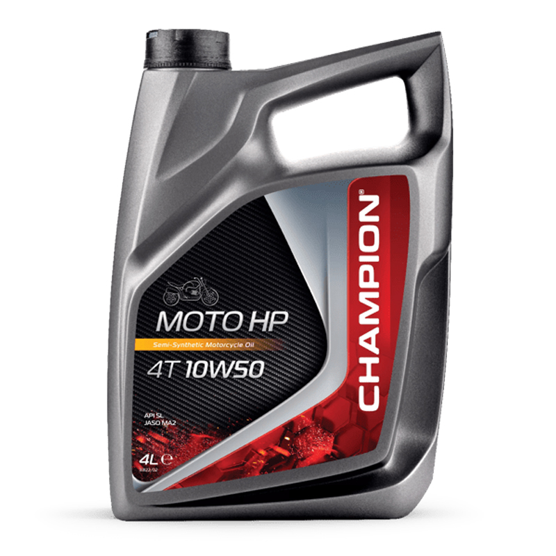 CHAMPION® Moto HP 4T 10W-50 motorolie - 4 liter - Aprilia Tuono 660 (2021-)
