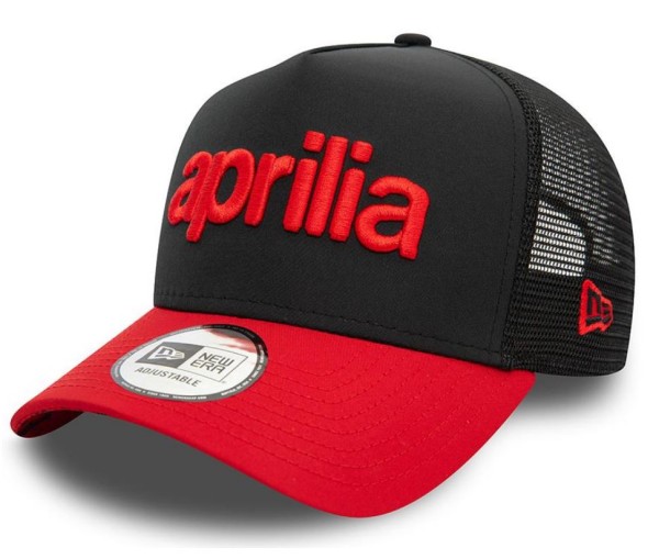 Aprilia baseballcap New Era rood-zwart