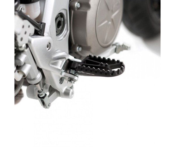 Originele Aprilia voetsteun set, Racing / zonder ABE - Caponord Dorsoduro