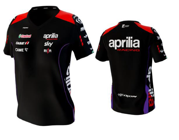 Aprilia Racing T-Shirt Replica 2024 Dames