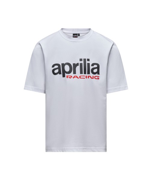 Aprilia T-Shirt Racing Kleurrijk Heren wit