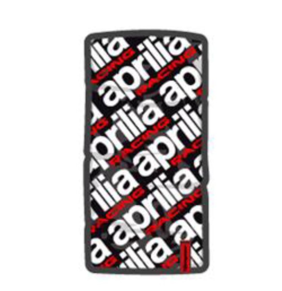 Aprilia halsdoek zwart rood wit