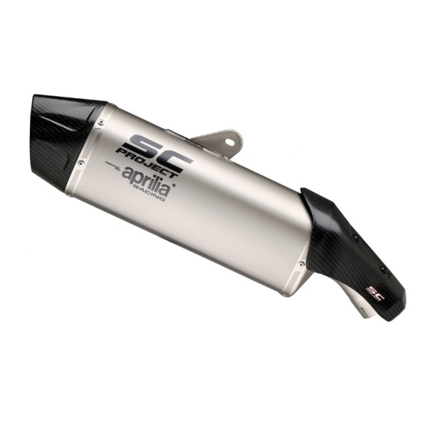 Slip-on geluiddemper SC-Project voor Aprilia Tuareg 660