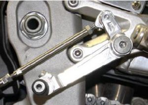 Versnellingspook, Racing, zonder ABE voor Aprilia RSV4 RR/RF/ Tuono V4