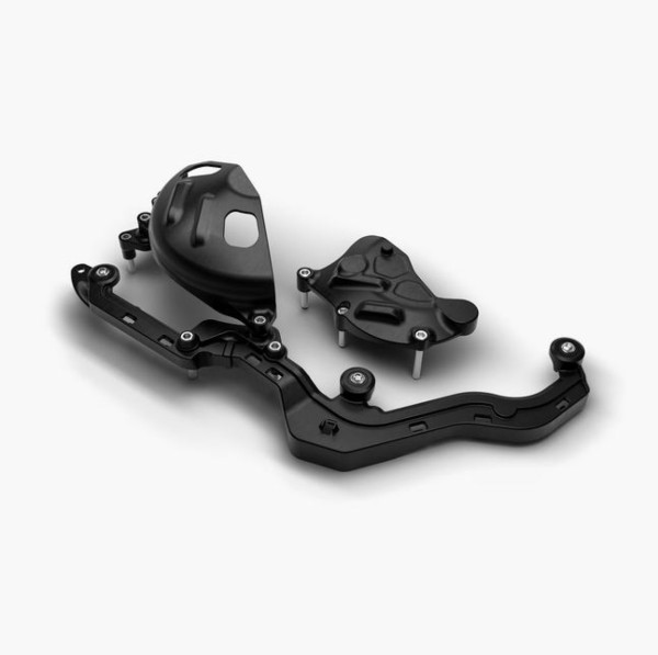 Beschermingsbeugel aluminium zwart voor motor voor Aprilia RSV4 / Tuono V4 1100 (25-)