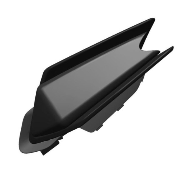 Stoelhoes passagiersstoel zwart mat voor Aprilia RS 660