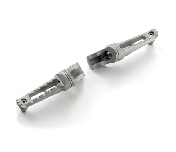 Voetsteunset achteraan, aluminium voor Aprilia Shiver