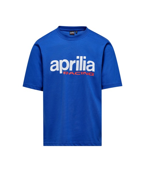 Aprilia T-Shirt Racing Kleurrijk Heren blauw